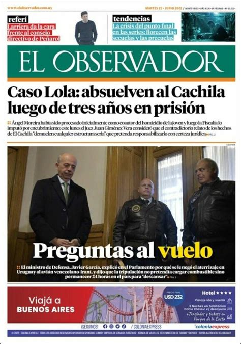 ovcion|diario el observador uruguay hoy.